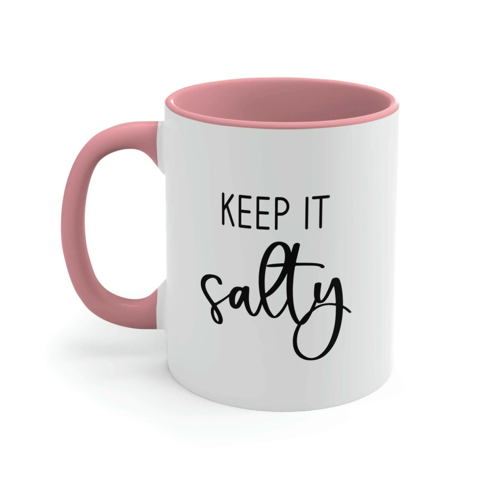 Keep It Salty Ceramic Beach Coffee Mug, 5 Colors