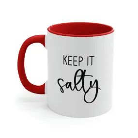 Keep It Salty Ceramic Beach Coffee Mug, 5 Colors