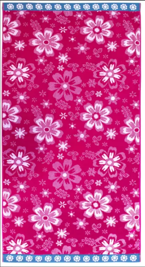 Kids 30 x 60 in. Patterned Beach Towels