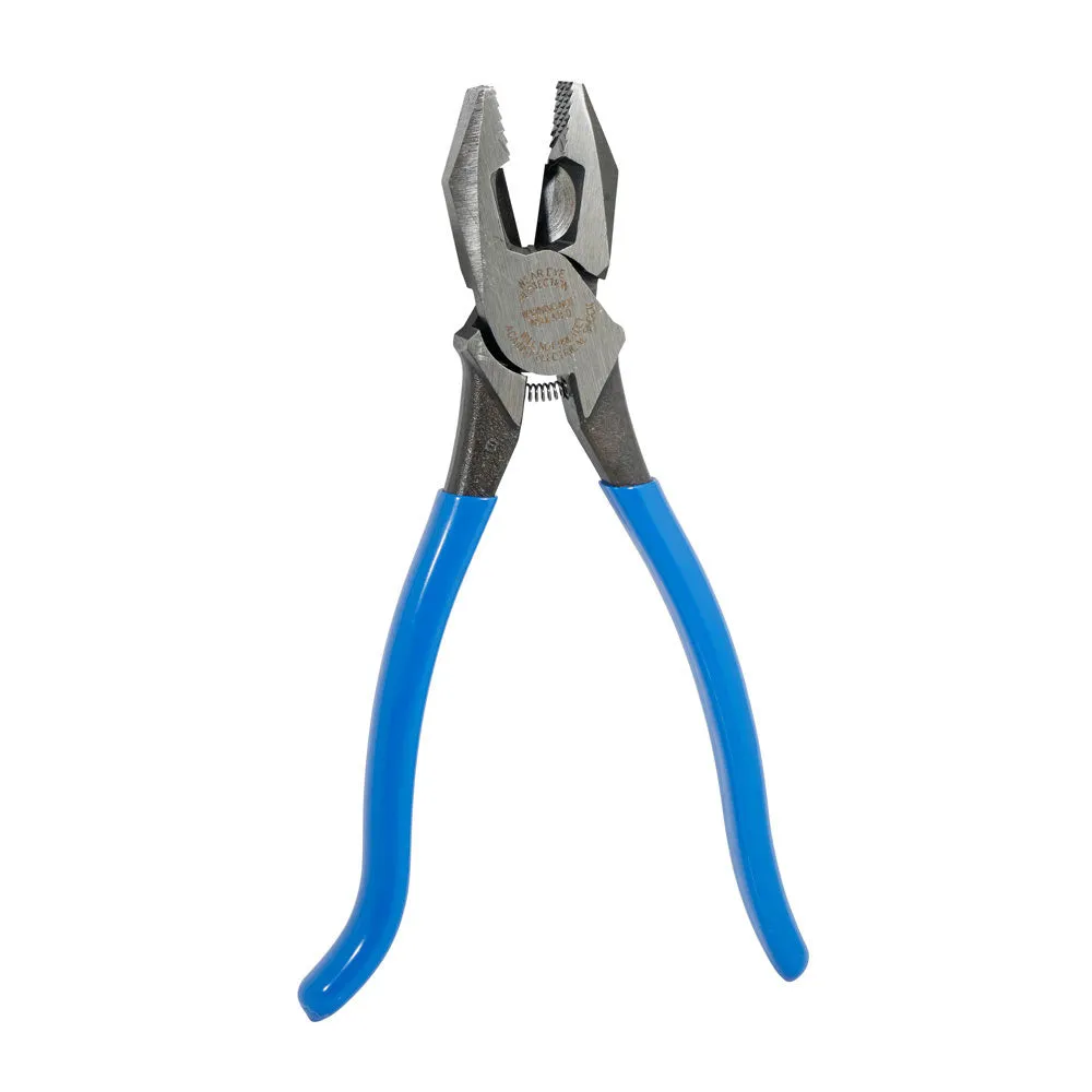 Klein Tools D2000-9ST Ironworker's Pliers, Heavy-Duty Cutting, 9"