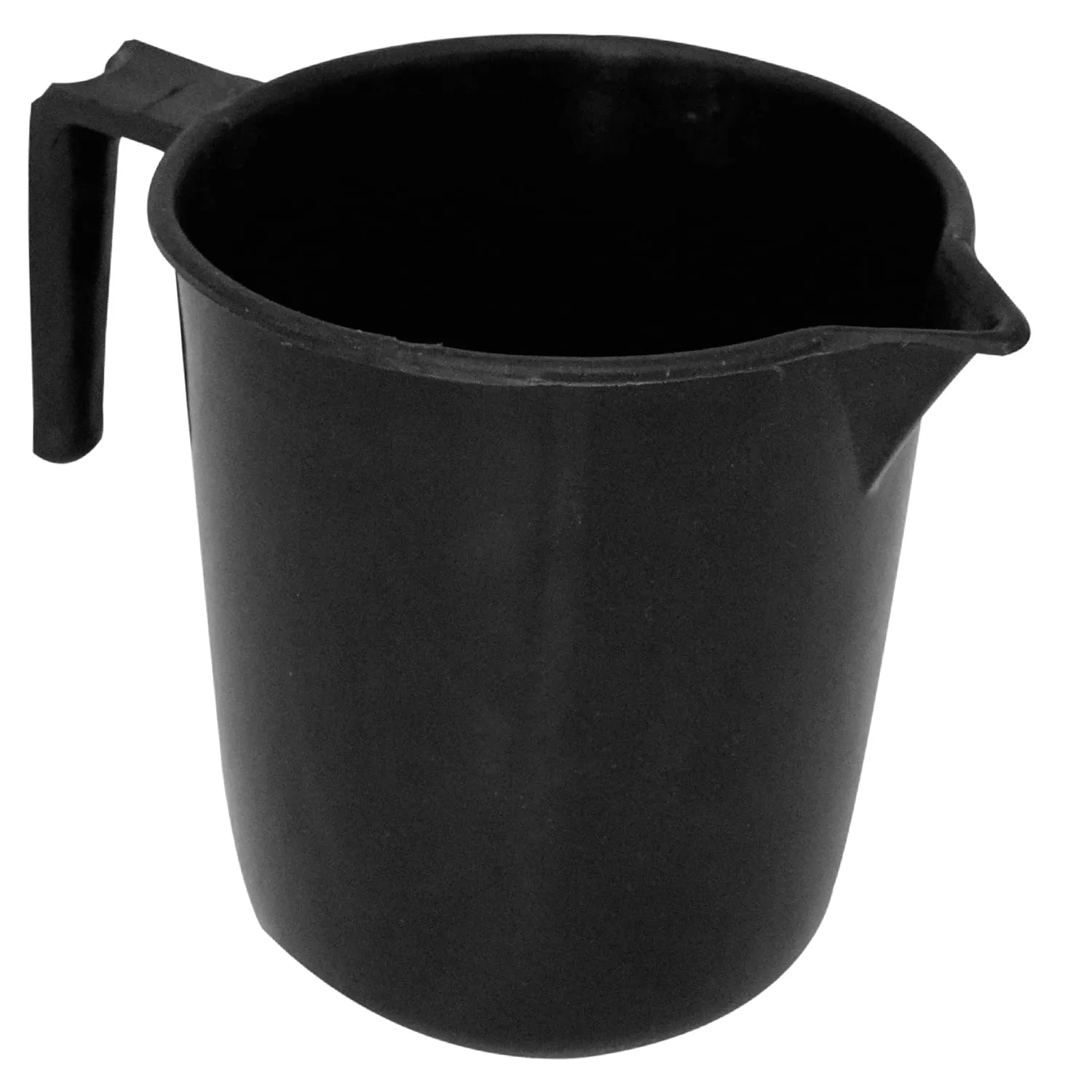 Kuber Industries 4 Pieces Plastic Bucket, Dustbin, Mug & Stool Set (Black)