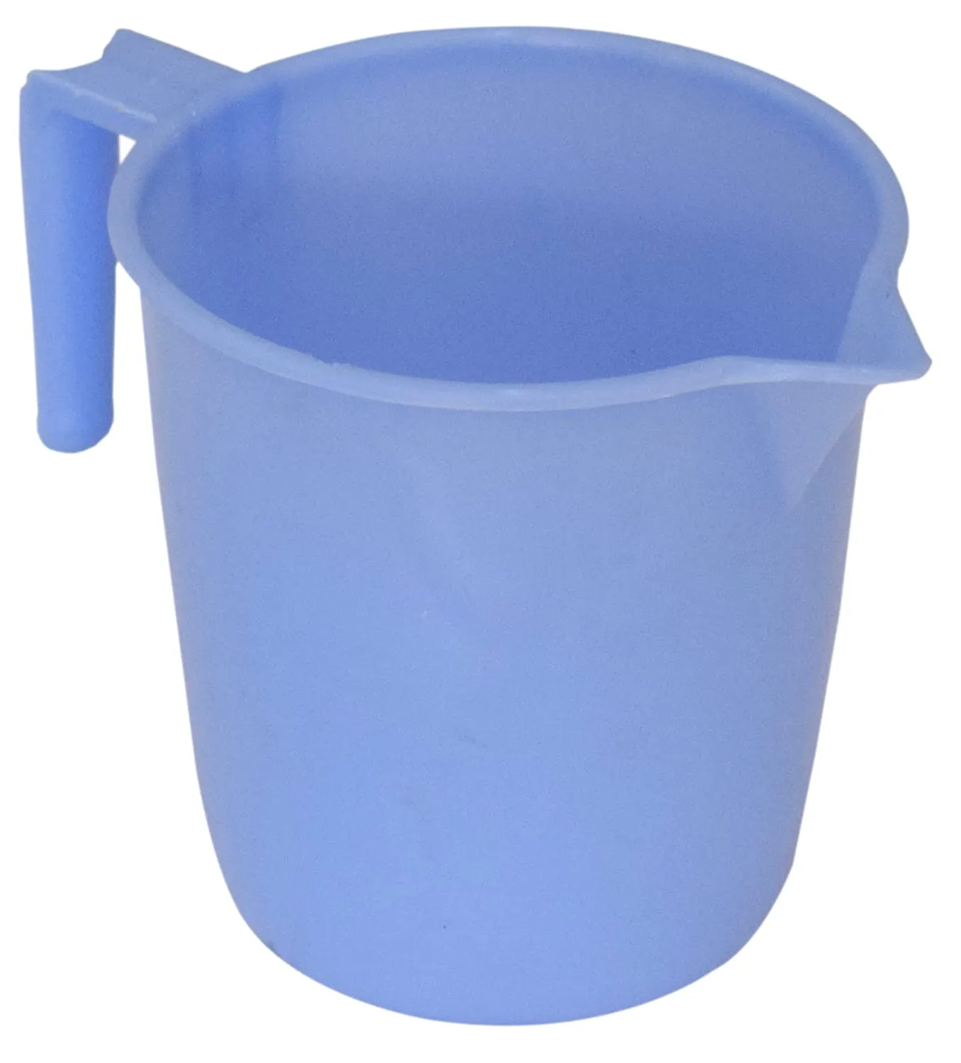 Kuber Industries 4 Pieces Plastic Bucket, Dustbin, Mug & Tub Set (Blue)