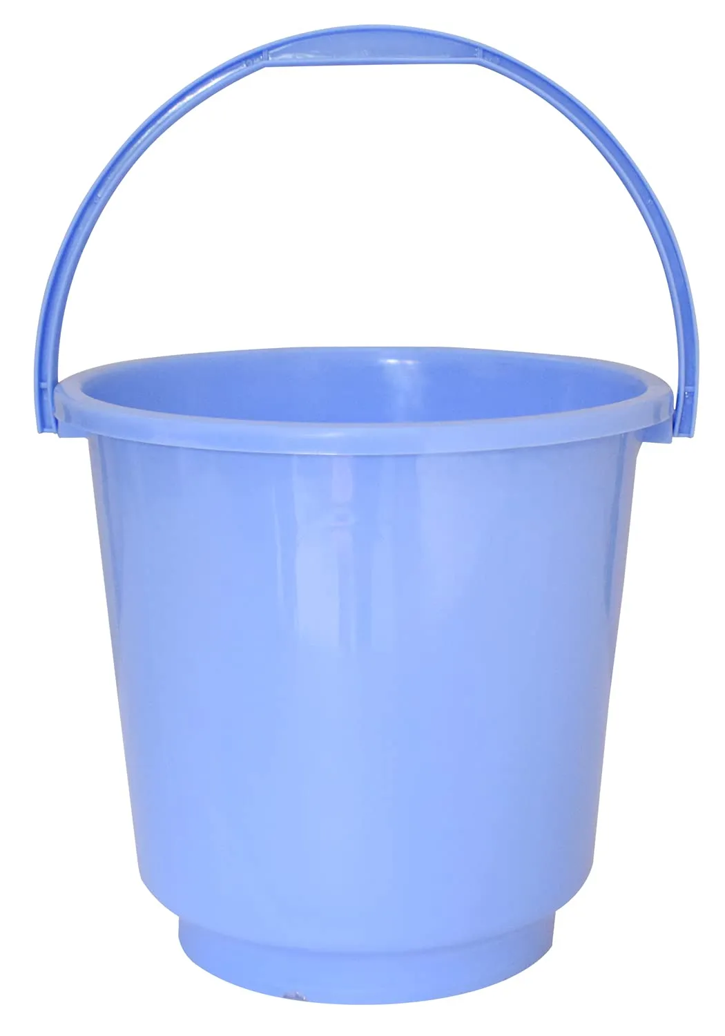 Kuber Industries 4 Pieces Plastic Bucket, Dustbin, Mug & Tub Set (Blue)