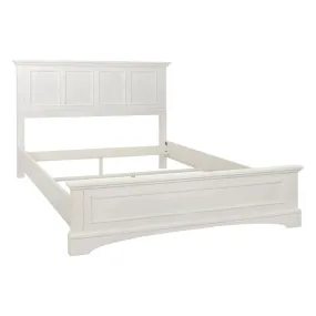 La Trellis | Rustic White Farmhouse Basics Queen Bed Frame