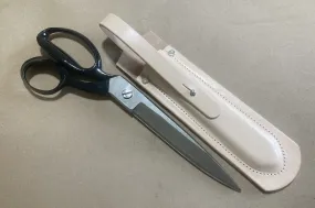 Leather Scissor Case fits Most Industrial Shears Lengths 10 in. to 12 in.