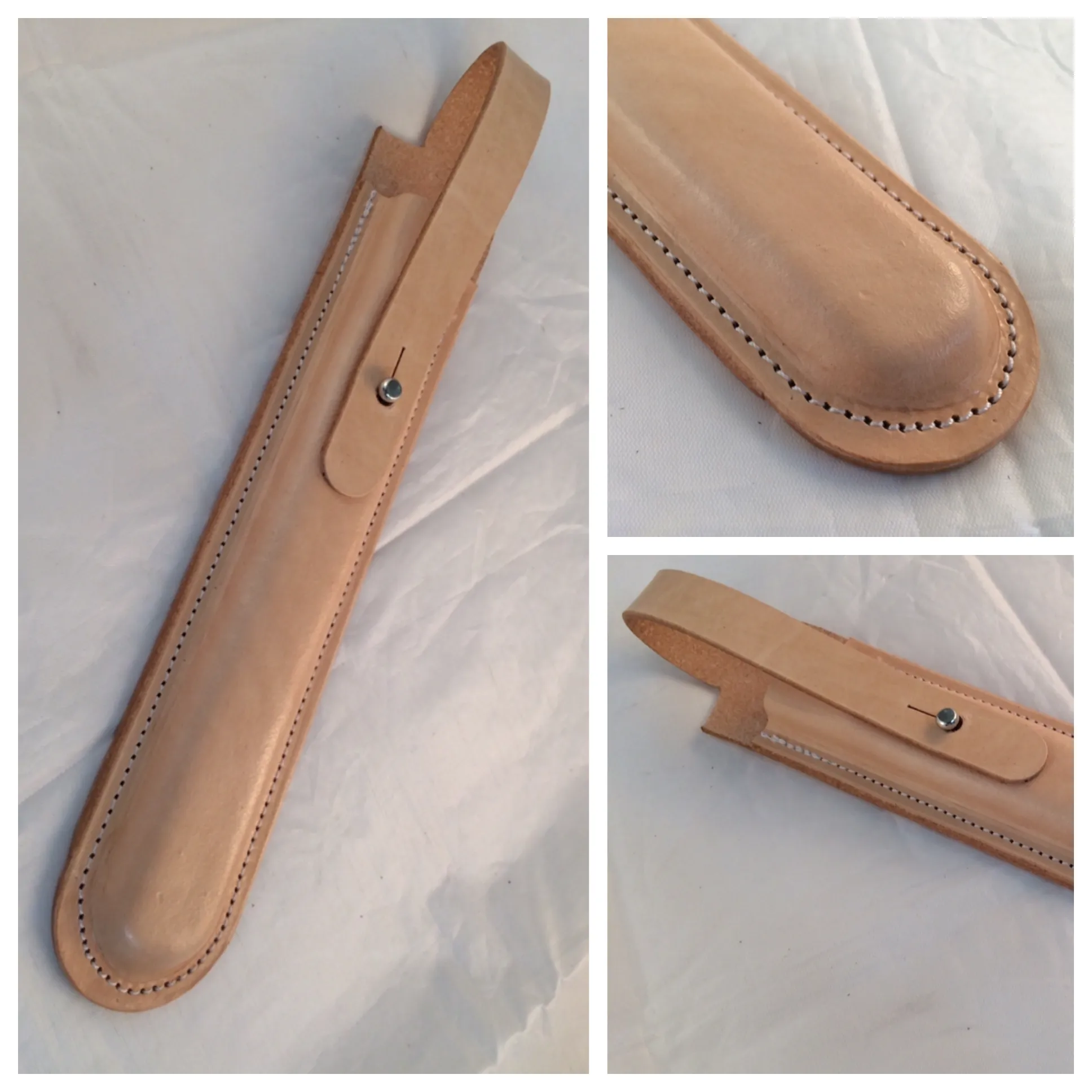 Leather Scissor Case fits Most Industrial Shears Lengths 10 in. to 12 in.