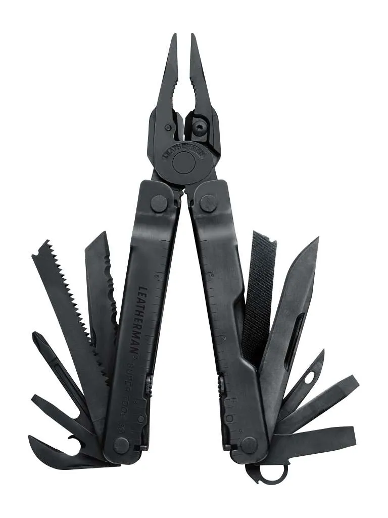 Leatherman Super Tool 300 Multi-Tool, Black