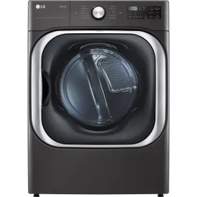 LG Front Load Dryer (DLEX8900B) - Black