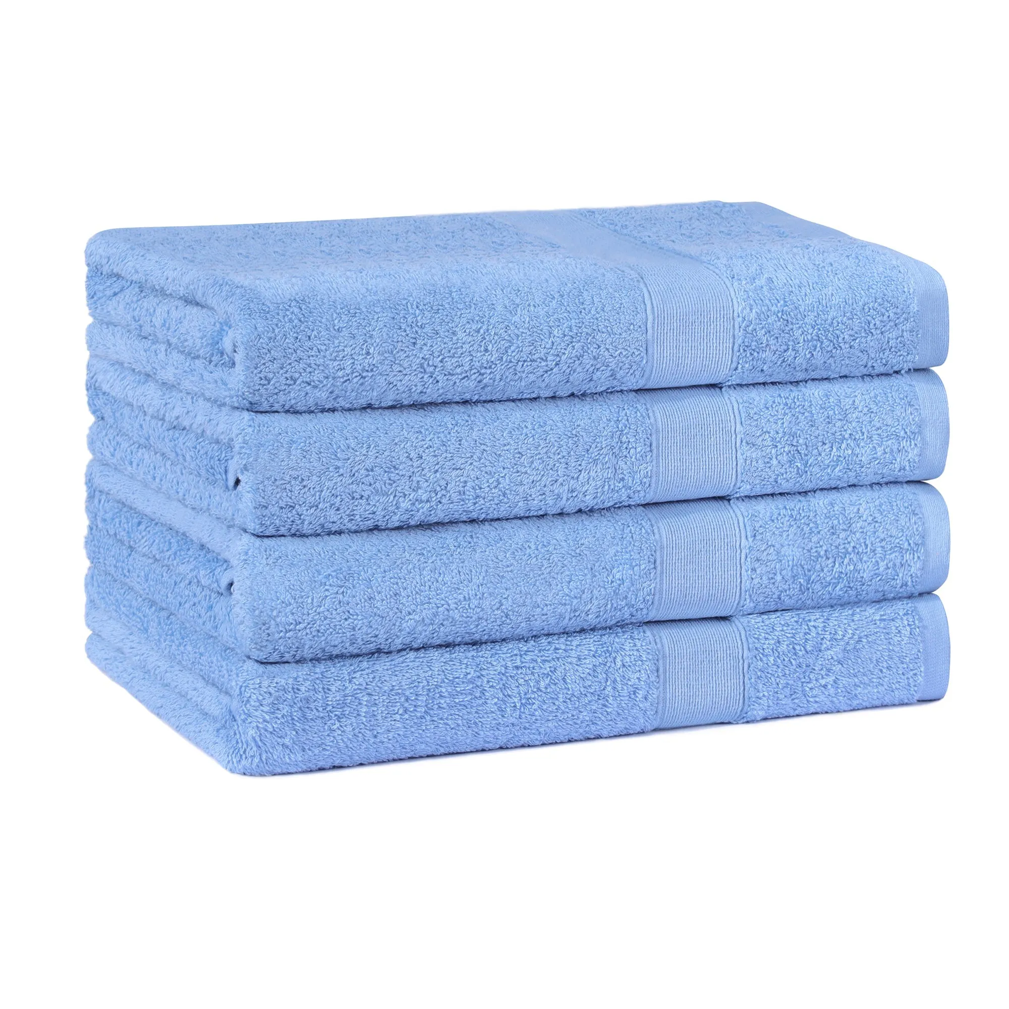 Linenova Cotton Bath Towel 4 Piece Pack