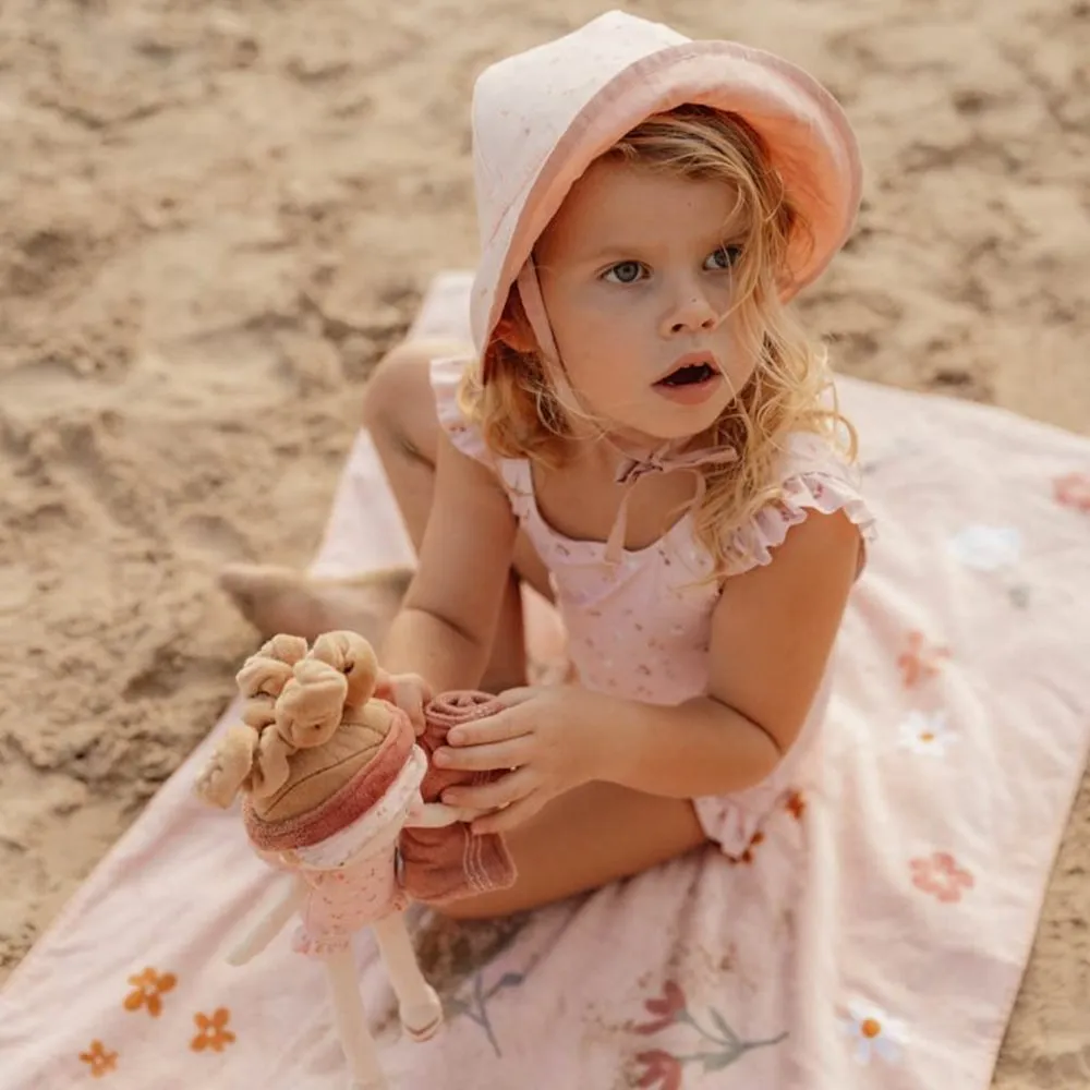 Little Dutch Beach Towel - Little Pink Flowers