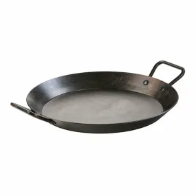 Lodge 15" Seasoned Carbon Steel Dual Handle Pan