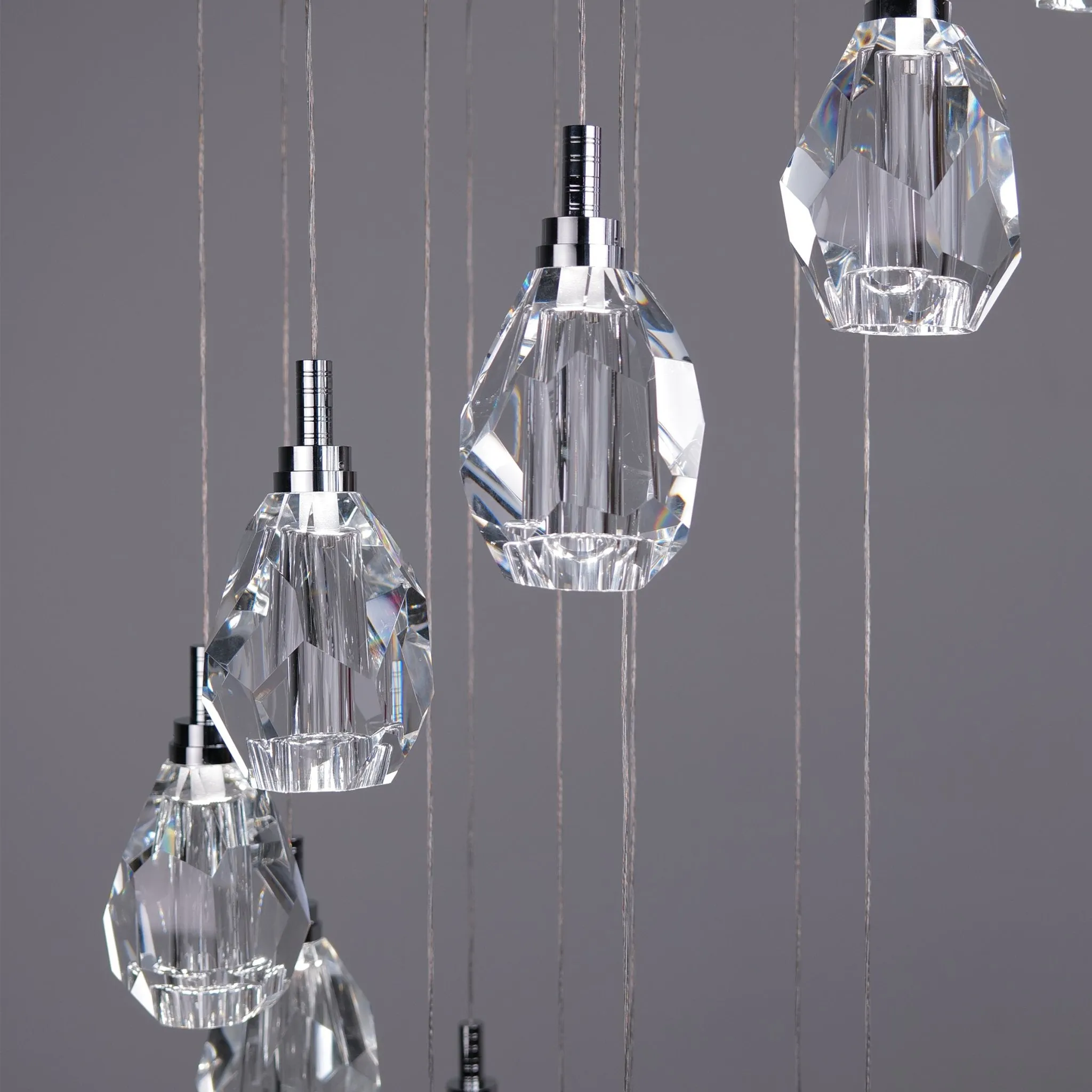 Luxe Crystal Chandelier