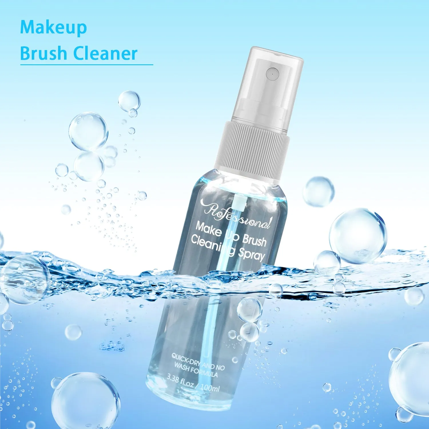 Makeup Brush Cleaner Liquid Spray