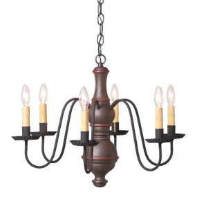 Medium Chesterfield Chandelier in Americana Espresso