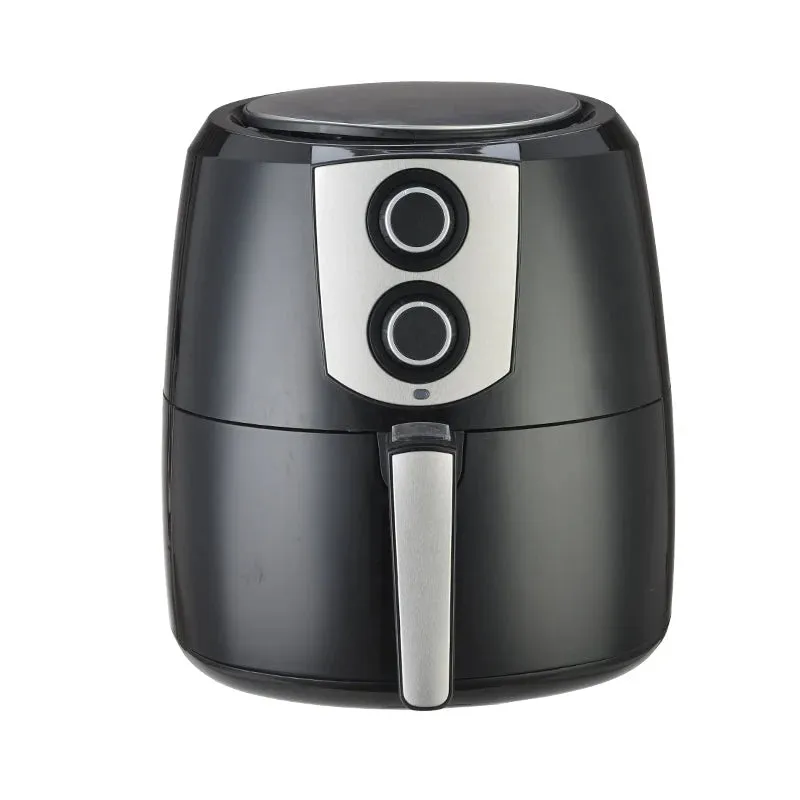 Mega Air Fryer, 5.2Lit, 1500Watts, Black