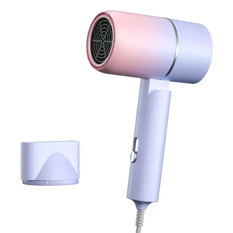 MIni  Folding Hairdryer 220V-240V 750W with Carrying Bag Hot Air Anion Hair Care for Home Travel Hair Dryer Blow Drier Portable