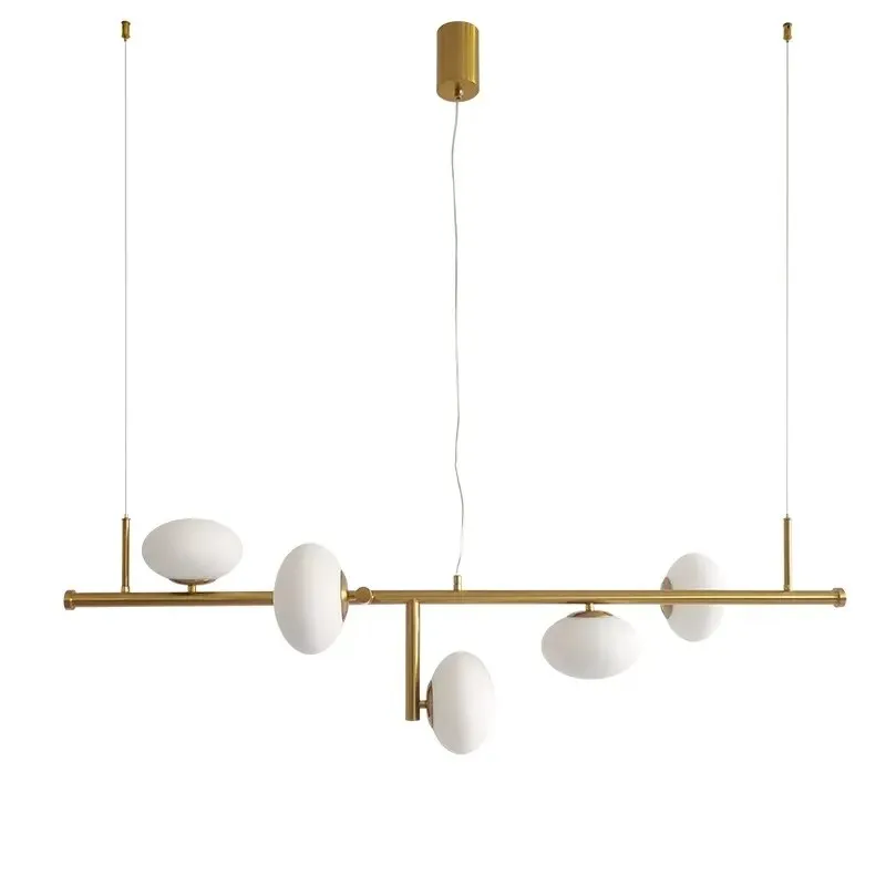 Modern Nordic Stair Chandelier: Elegant Lighting for Living, Bedroom, and Dining Areas