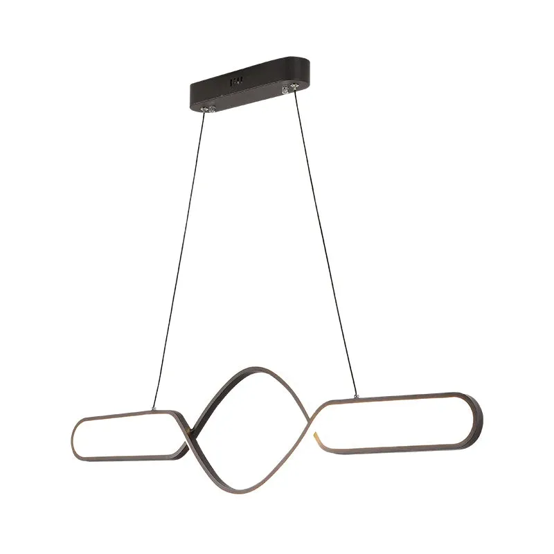 NEO Ninee Infinity Gold / Black Modern LED Pendant Light