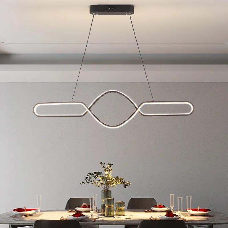 NEO Ninee Infinity Gold / Black Modern LED Pendant Light