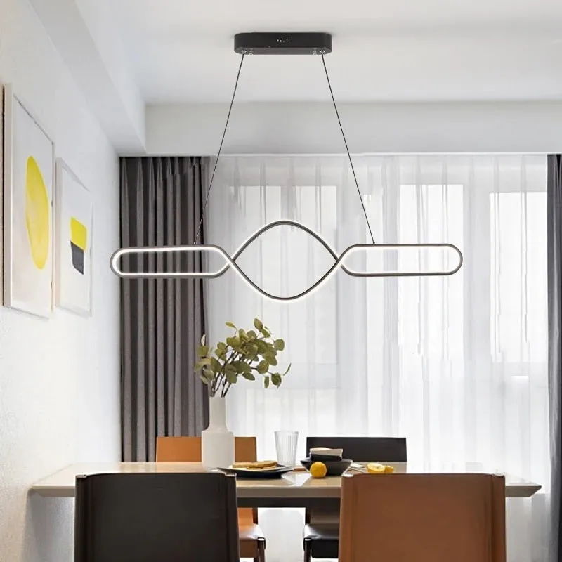 NEO Ninee Infinity Gold / Black Modern LED Pendant Light