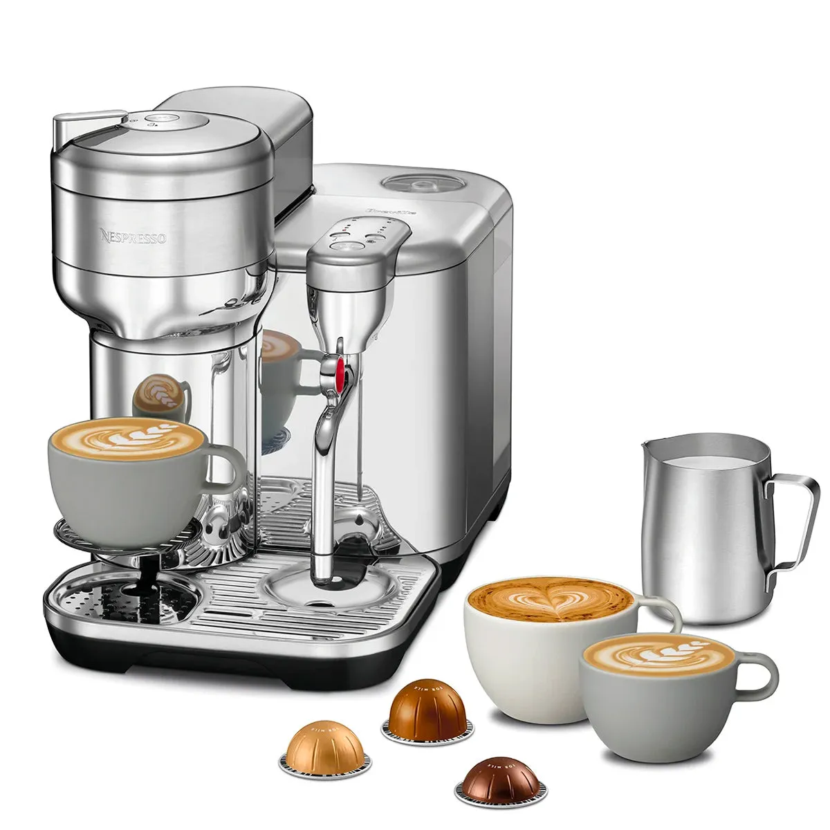 Nespresso Vertuo Creatista by Breville, Brushed Stainless Steel #BVE850BSS1BNA1