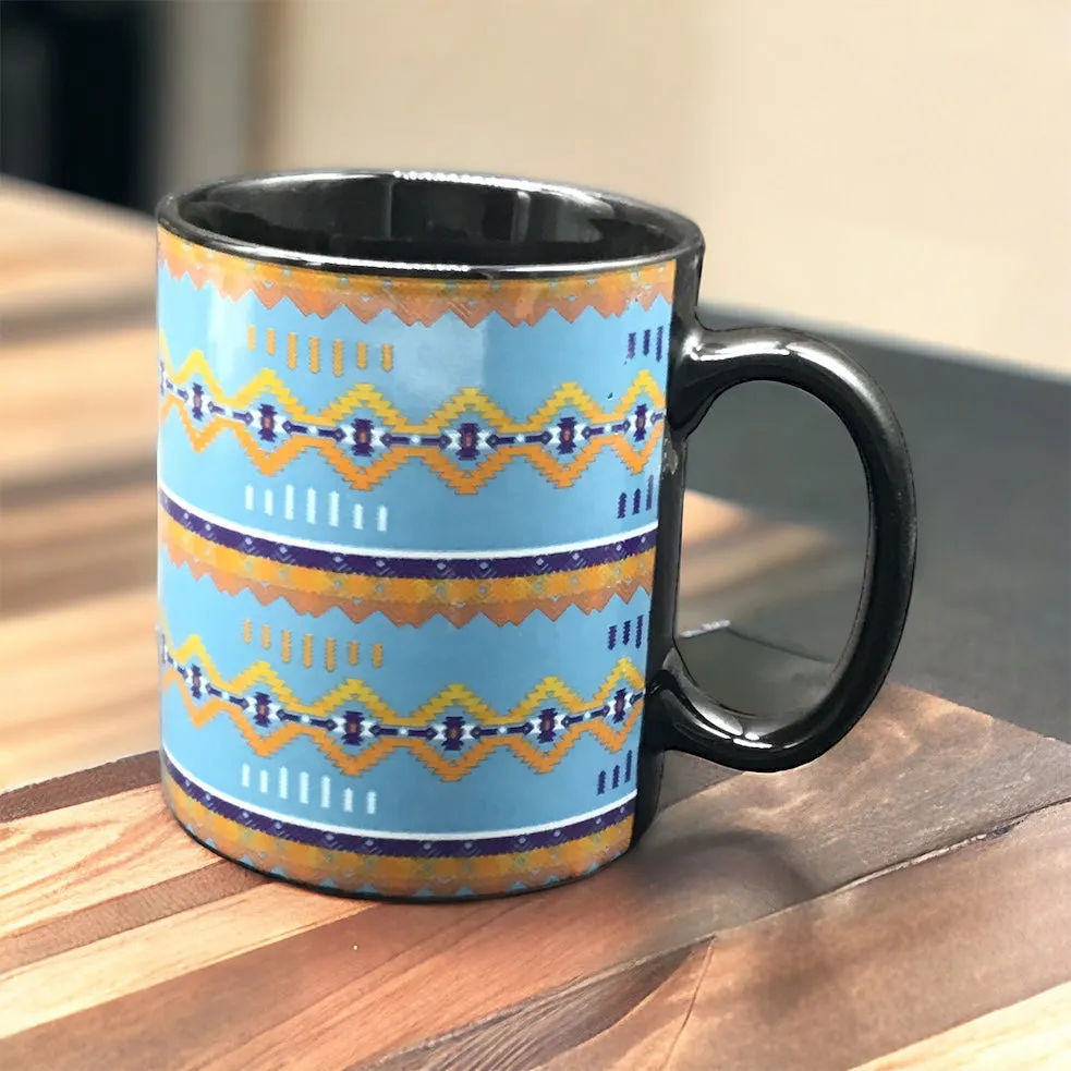 OLDTRIBES™ Southwestern Style Turquoise Ceramic mug