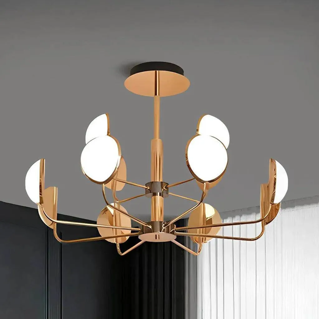 Orbital Bloom Living Room Chandelier (C0714-12A)