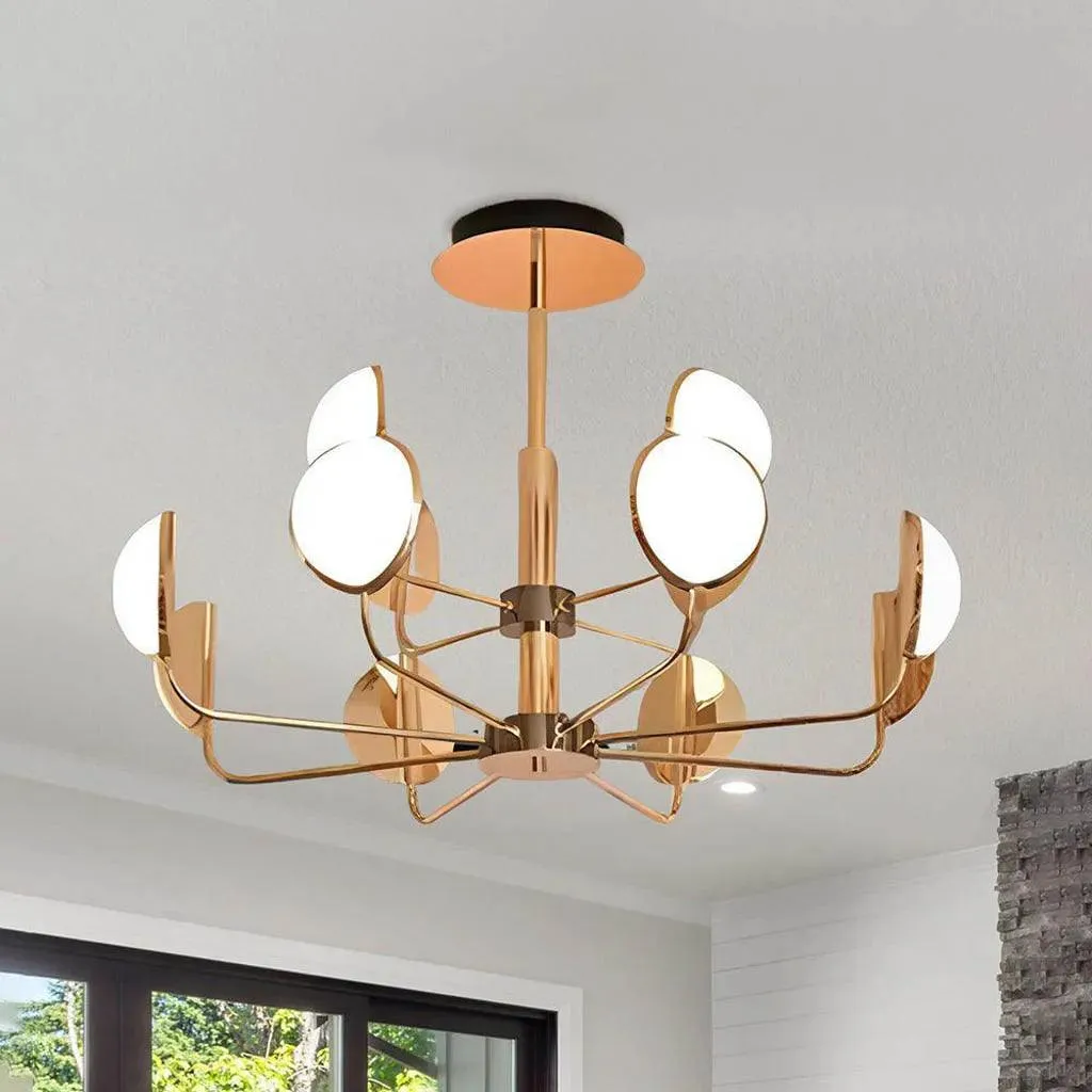 Orbital Bloom Living Room Chandelier (C0714-12A)