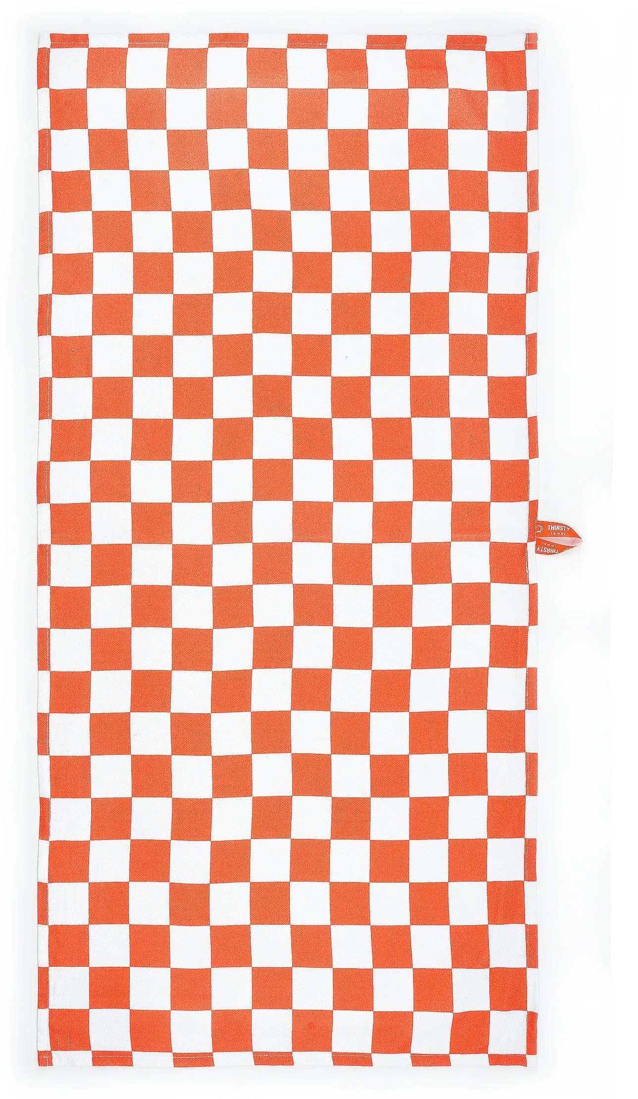 Pack of 2 - Bamboo Bath Towel - Rise N'Shine   Citrus Checkered