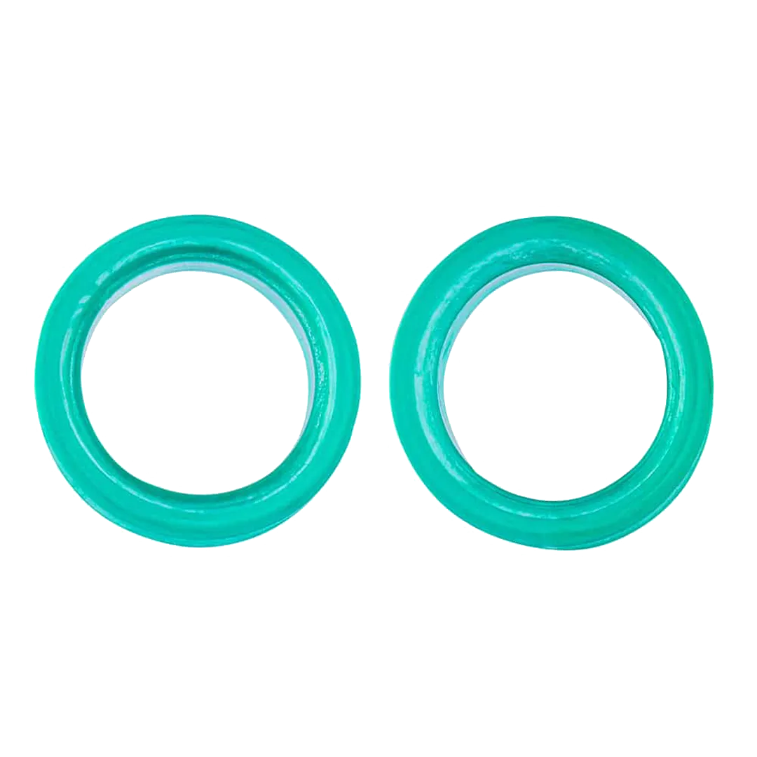 Pack of 2 Premium Scissor Finger Ring Inserts in Teal by PetStore.Direct