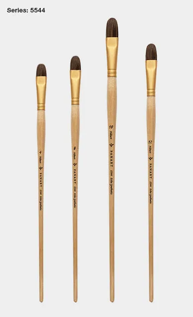 PANART ECHO SYNTHETIC FILBERT LH BRUSH PACK 544-12