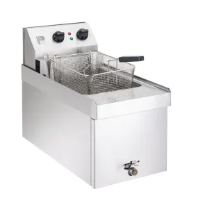 Parry Single Tank Single Basket Countertop Electric Fryer NPSF6