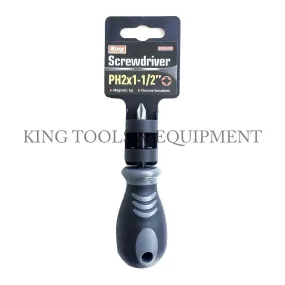 PH2 x 1-1/2" STUBBY SCREWDRIVER - 0307-0