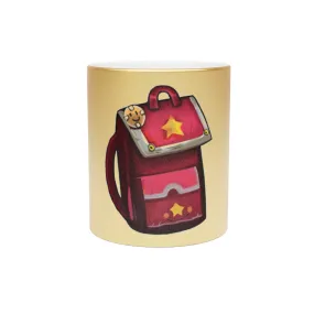 Pink Bag Metallic Mug (Silver / Gold)