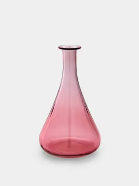 Pink wine carafe