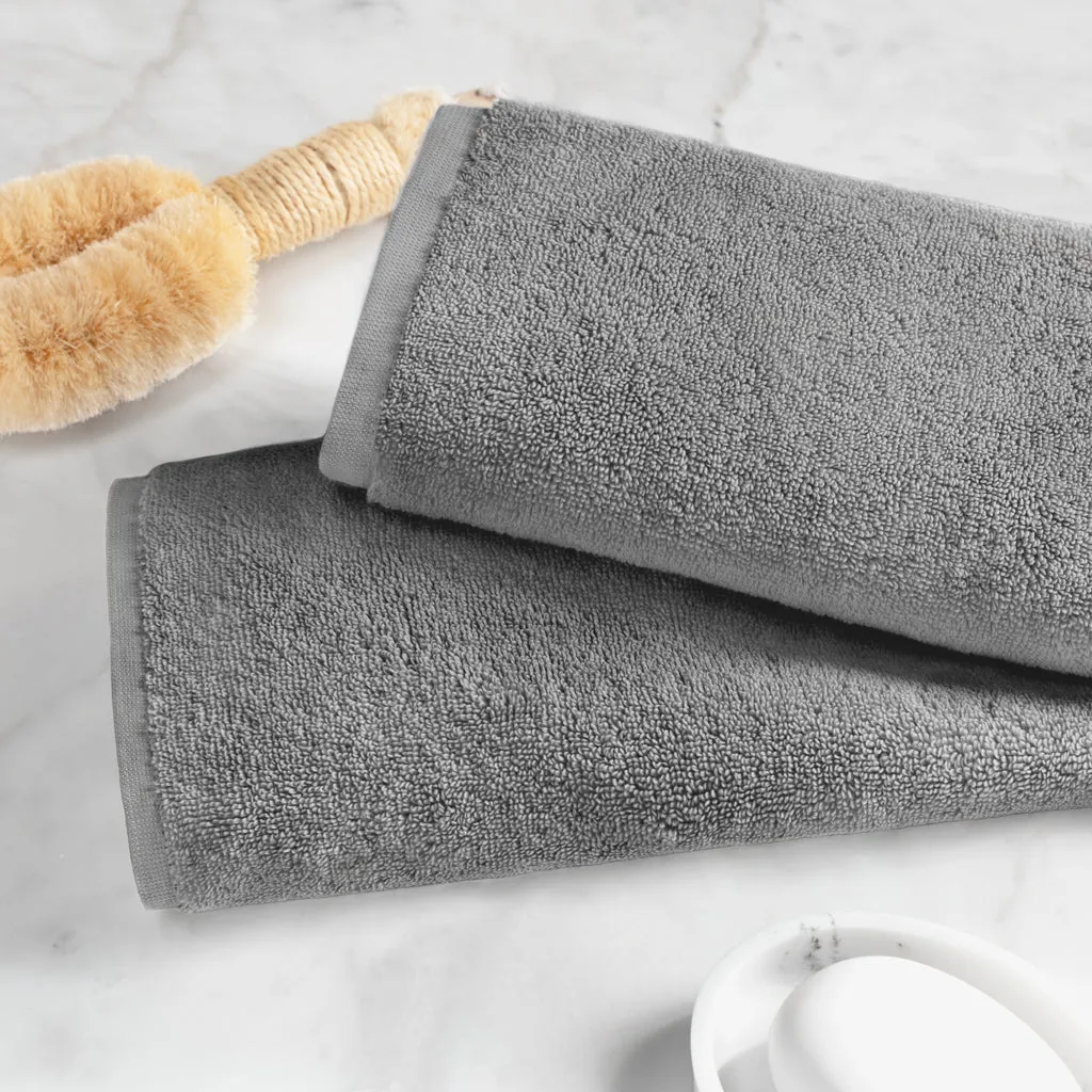 Plush Shadow Grey Towel Resort Bundle (4 Wash   4 Hand   4 Bath Towels   2 Bath Sheets)