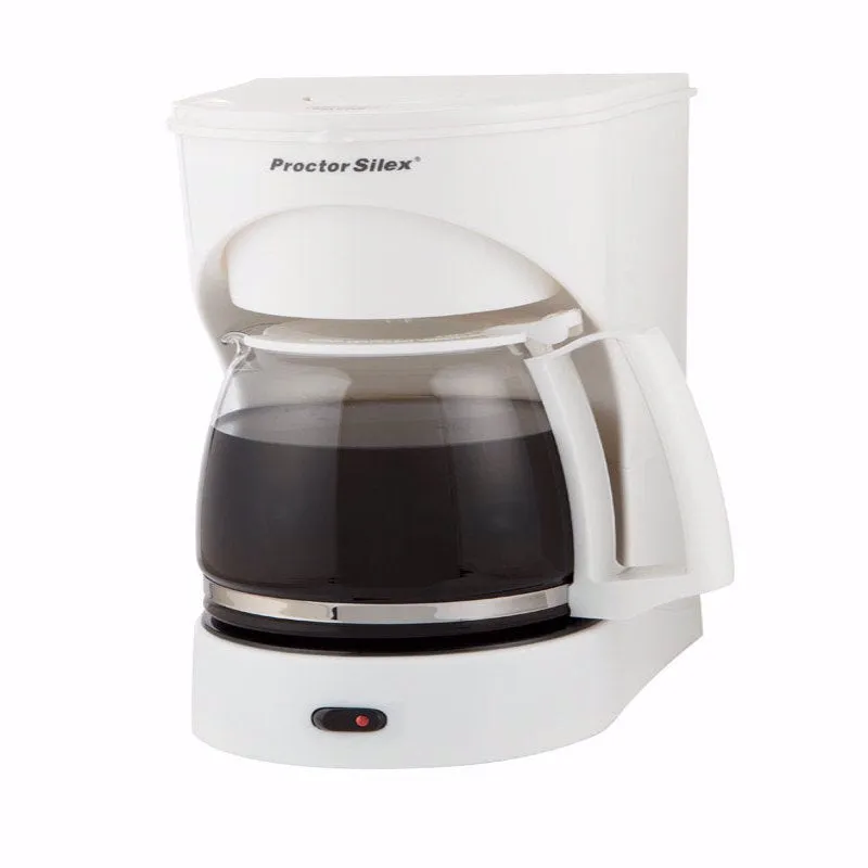 Proctor Silex 12 cups White Coffee Maker