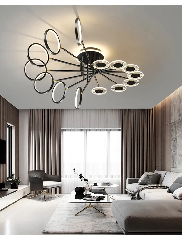 QIYI Minbach Modern LED Ceiling Chandelier Light