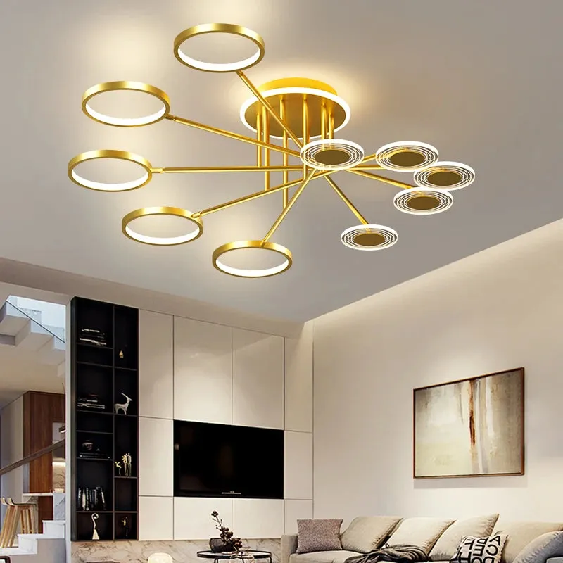 QIYI Minbach Modern LED Ceiling Chandelier Light