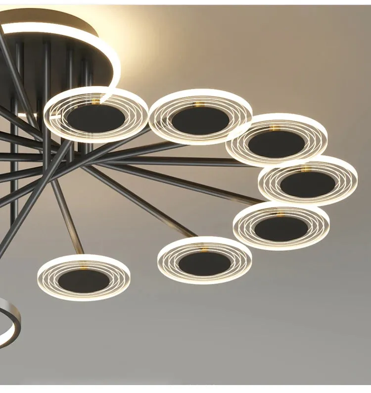 QIYI Minbach Modern LED Ceiling Chandelier Light