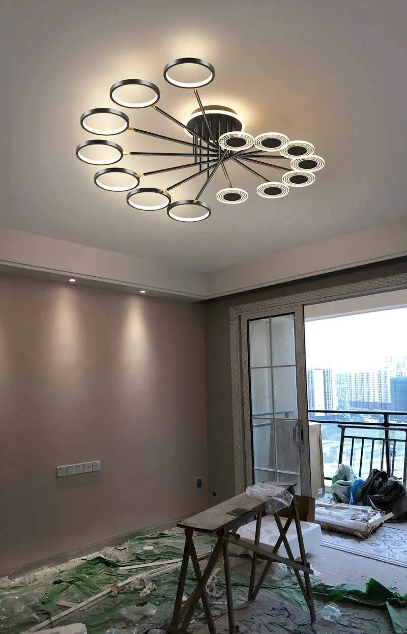 QIYI Minbach Modern LED Ceiling Chandelier Light