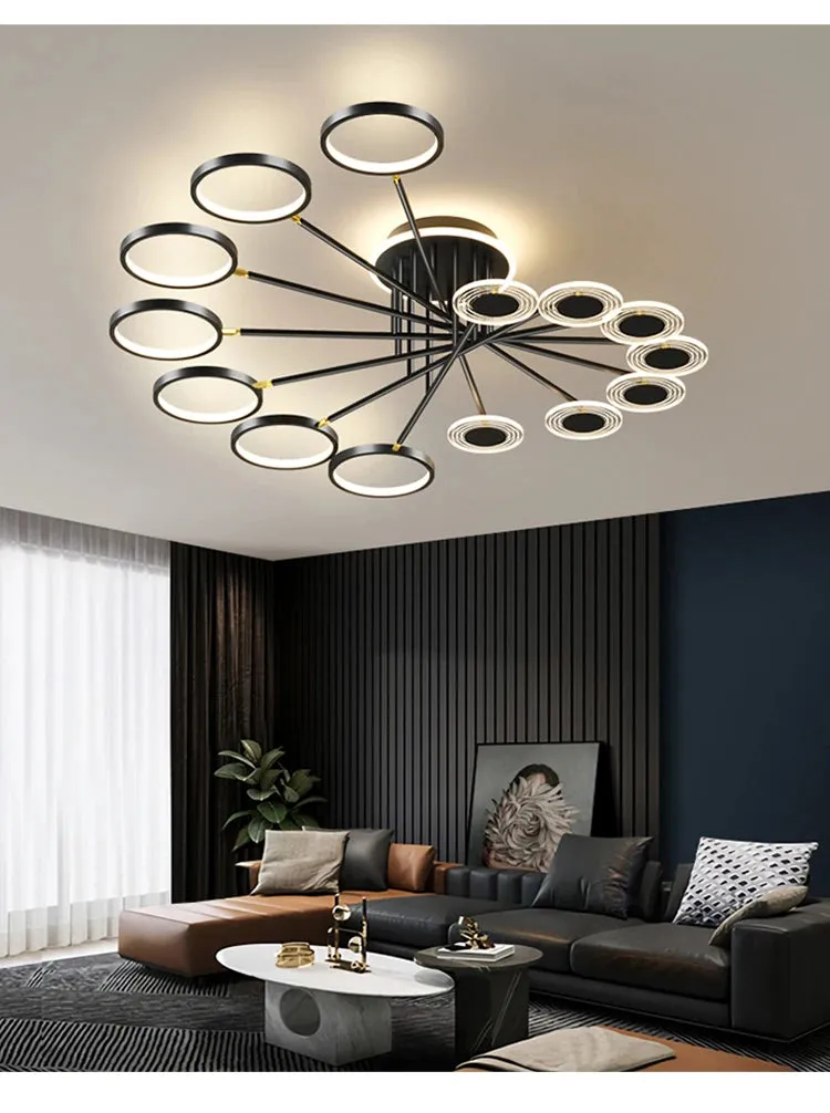 QIYI Minbach Modern LED Ceiling Chandelier Light