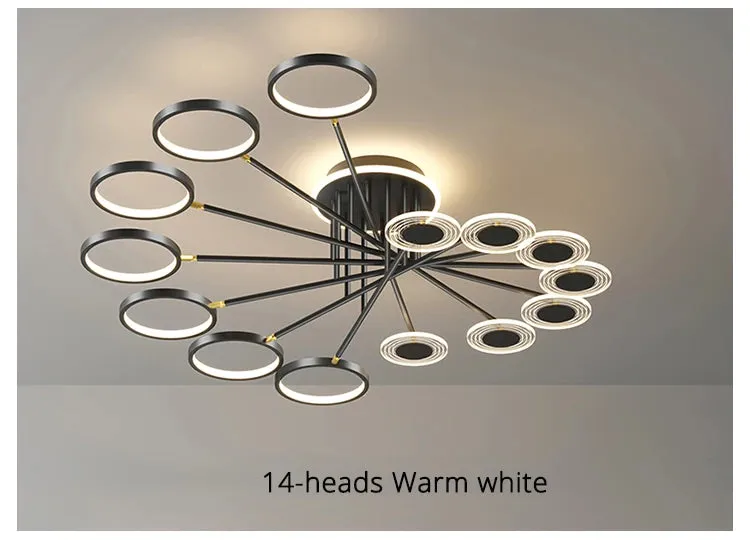 QIYI Minbach Modern LED Ceiling Chandelier Light