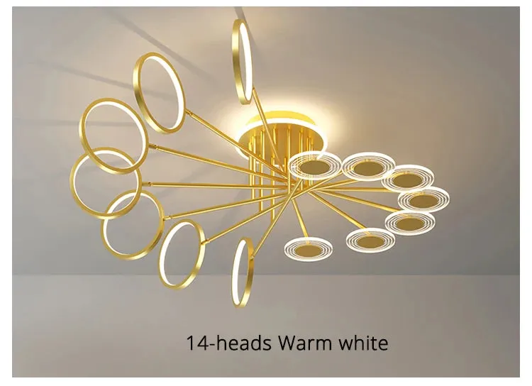 QIYI Minbach Modern LED Ceiling Chandelier Light