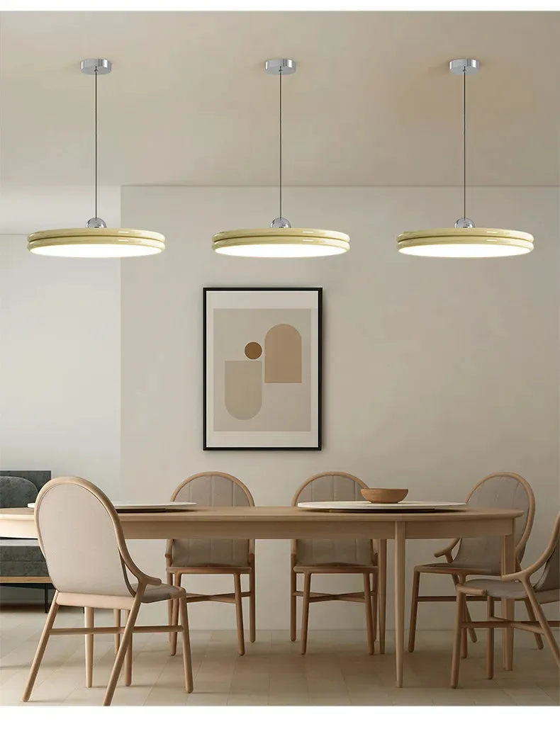 QIYI Round island lamps Modern Pendant lights for Dining table