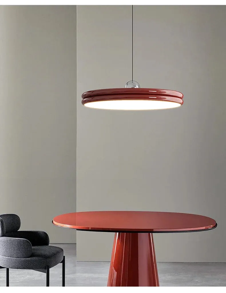 QIYI Round island lamps Modern Pendant lights for Dining table