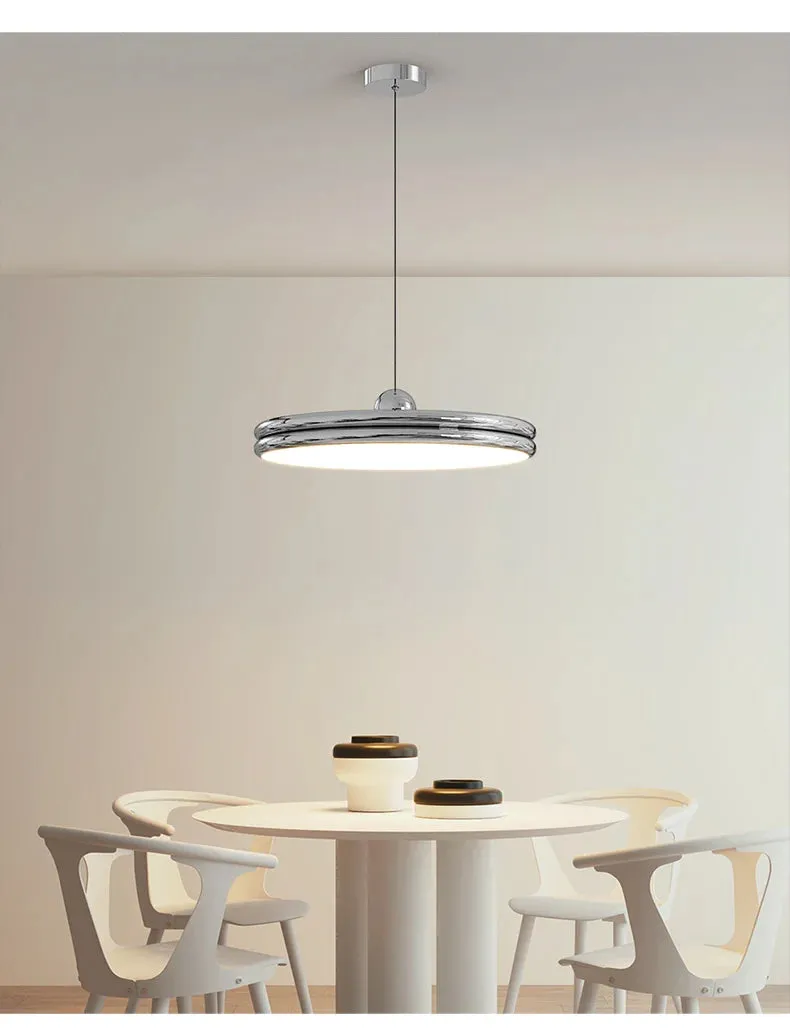 QIYI Round island lamps Modern Pendant lights for Dining table