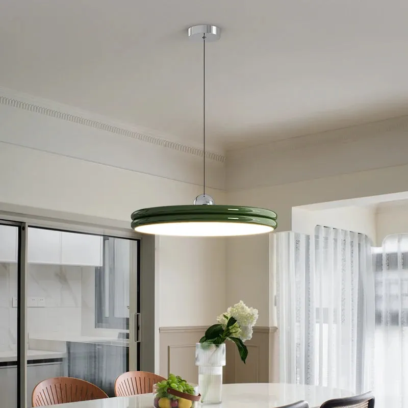 QIYI Round island lamps Modern Pendant lights for Dining table