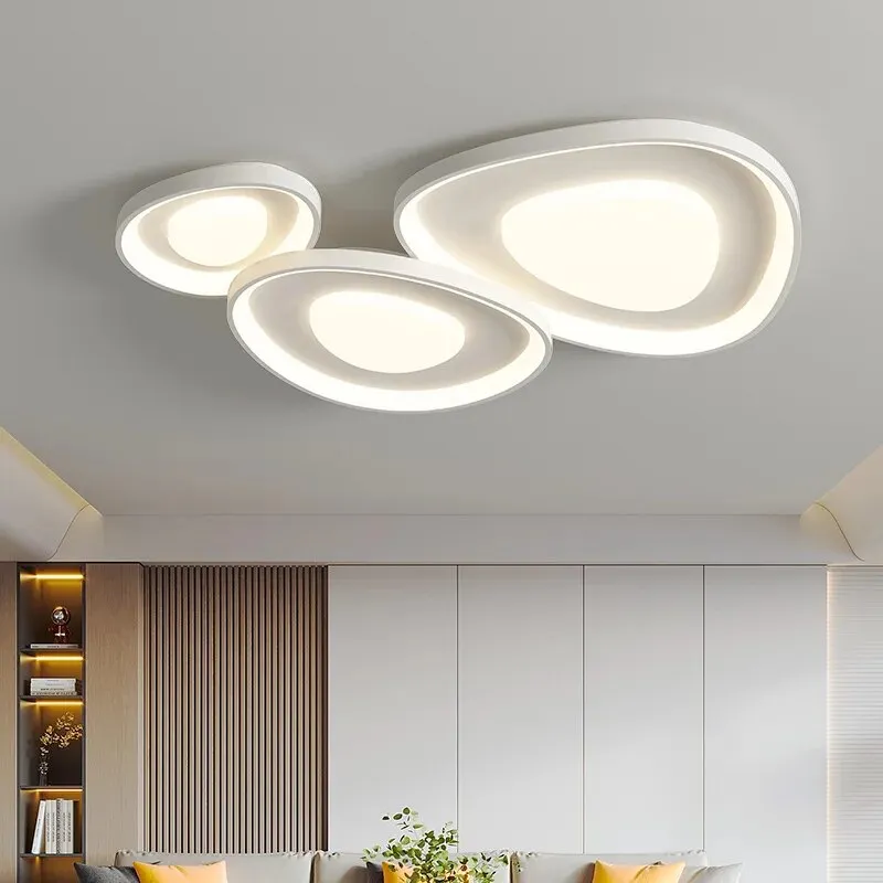 QIYI Sorie Nordic White LED Ceiling Chandelier