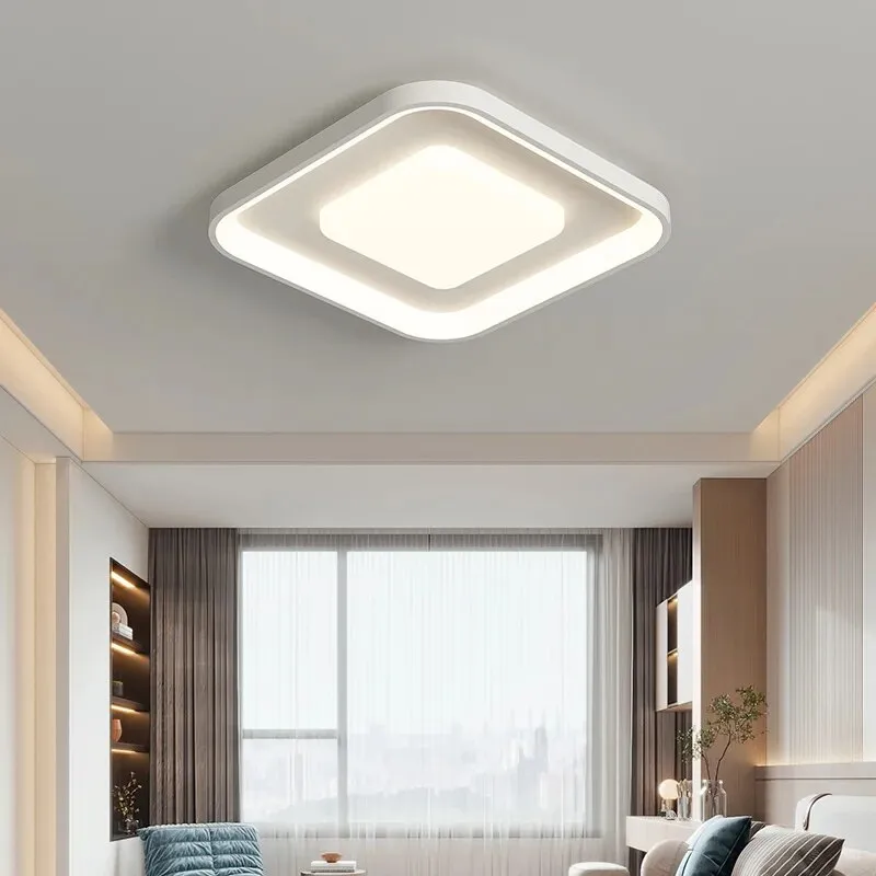 QIYI Sorie Nordic White LED Ceiling Chandelier